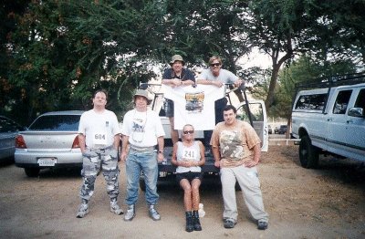 The American Diving Mud Run Team