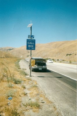 Broken down near Gorman.