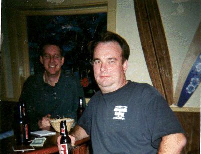 Nick and I at Busters.