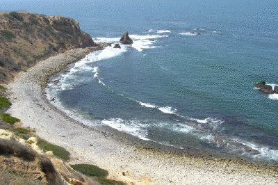 Pt. Vicente, Palos Verdes looking left.
