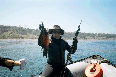 A pose with my trophy.