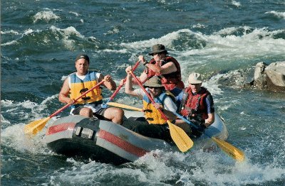 Approaching a rock…