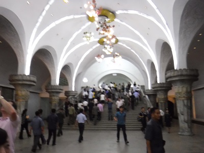 Pyongyang Metro.