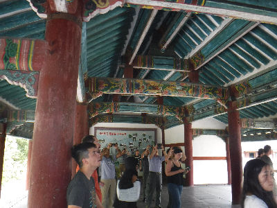 Buddhist monastery in Kaesong