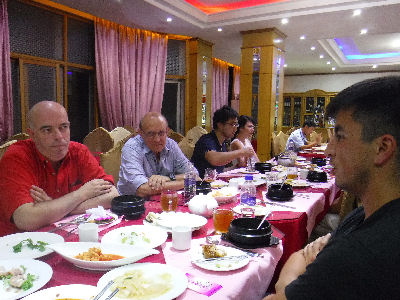 The last meal in the DPRK.