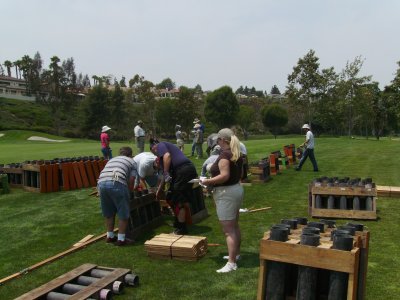 The mortars go together.