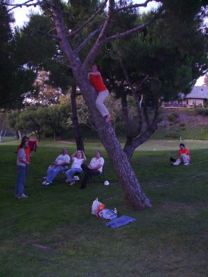 Now it's the boring part - waiting for dusk.