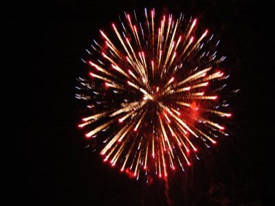 Fireworks.