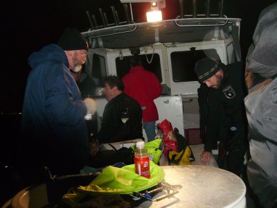 The trip back was brief as we listened to Dan gloat about his five lobsters while half the boat got skunked.