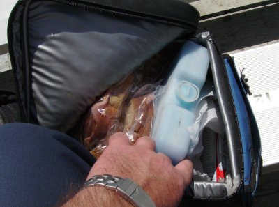 False bottom reveals beer!