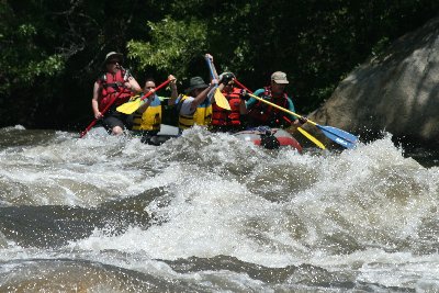We head into the Euwing rapids.