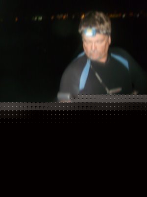 John tries to find the exact spot.