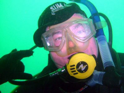 Underwater gang banger.