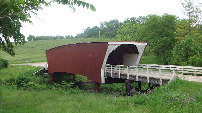 A covered bridge