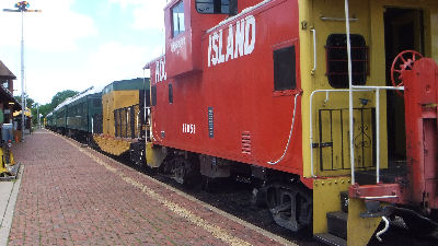 Trains at Boone